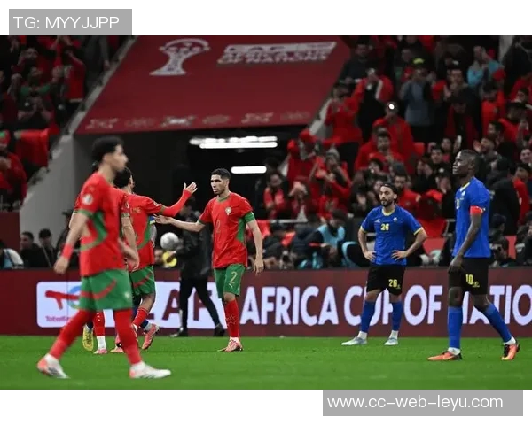 阿什拉夫在社交媒体上庆祝摩洛哥晋级非洲杯四强的辉煌时刻